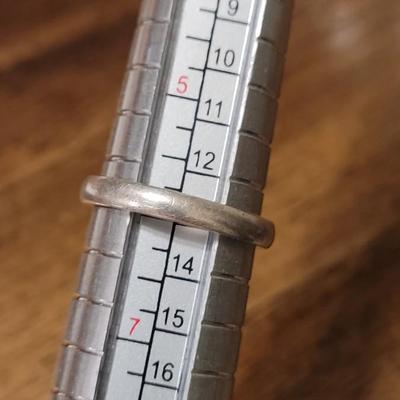 178: Sterling Silver Band