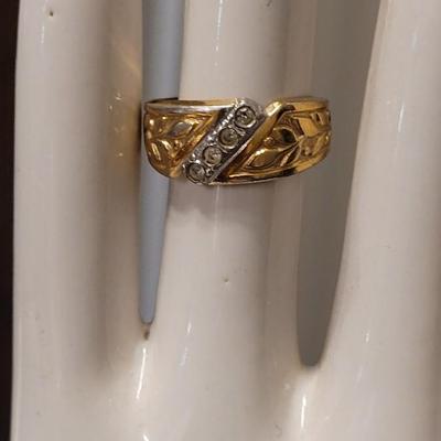 #201: 18kt GE Ring