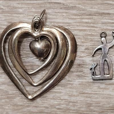 #203: Sterling Silver Pendants