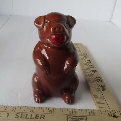 Lot 448: California Pottery Pig Shaker