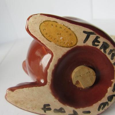 Lot 448: California Pottery Pig Shaker