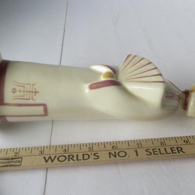 Lot 453: Vintage Heidi Schoop Lady Vase