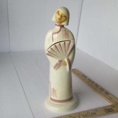 Lot 453: Vintage Heidi Schoop Lady Vase