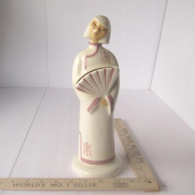 Lot 453: Vintage Heidi Schoop Lady Vase