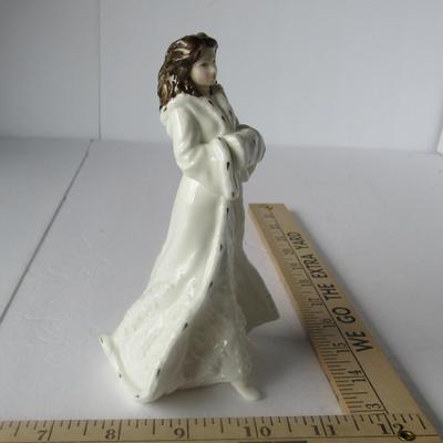Lot 454:  Vintage Royal Doulton Lady Figurine, Christmas Day, 1993
