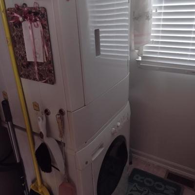 GE Washer and Dryer Set Stack Model (No contents or other shown items)