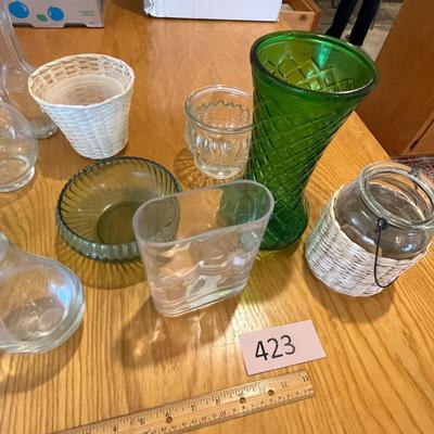 Lot of Florist vases