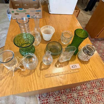 Lot of Florist vases