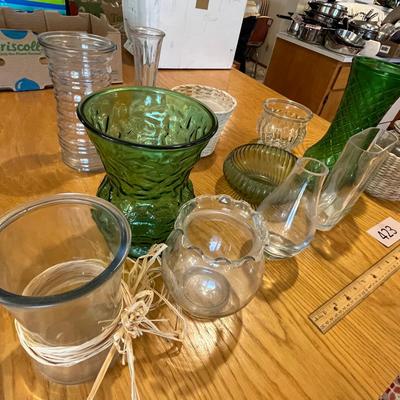 Lot of Florist vases