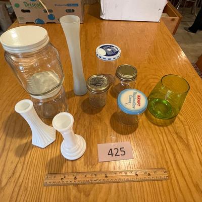 Lot of jars & vases