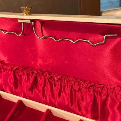 Lot of jewelry box & trays