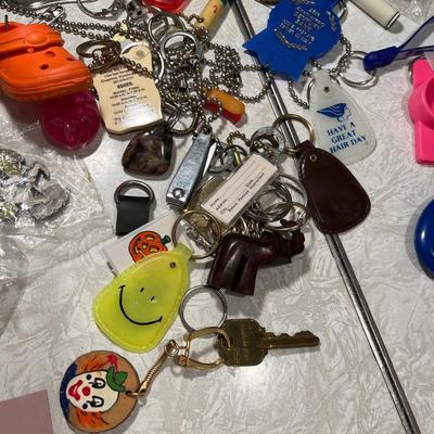 Lot of keychains
