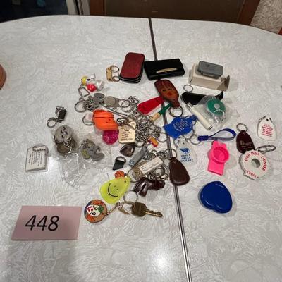Lot of keychains