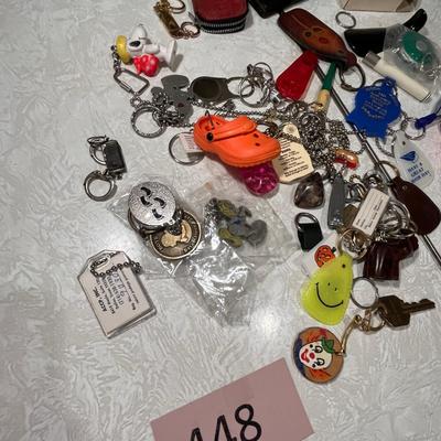 Lot of keychains