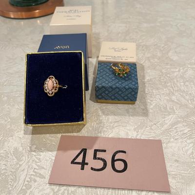 Lot of 2 NOS Avon rings