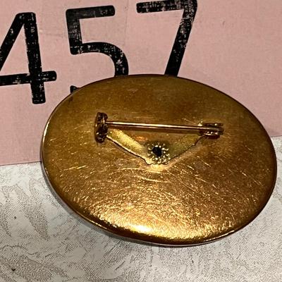 Art Nouveau pin
