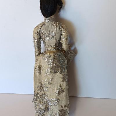 1960s Vietnamese costume Doll in beautiful fancy dress