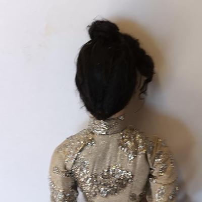 1960s Vietnamese costume Doll in beautiful fancy dress