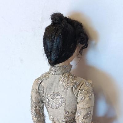1960s Vietnamese costume Doll in beautiful fancy dress