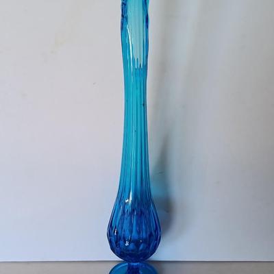 Beautiful Swung vase - Mid Century Modern Sapphire Royal Blue Swung Vase