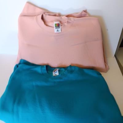 Two BRAND NEW Fruit of the Loom sweatshirts Size XL
