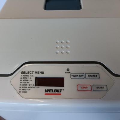 Nice electric Welbilt bread maker machine with storage dust cover