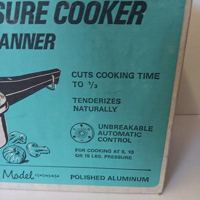 Vintage Brand new in sealed box Mirro-Matic speed pressure cooker and Canner