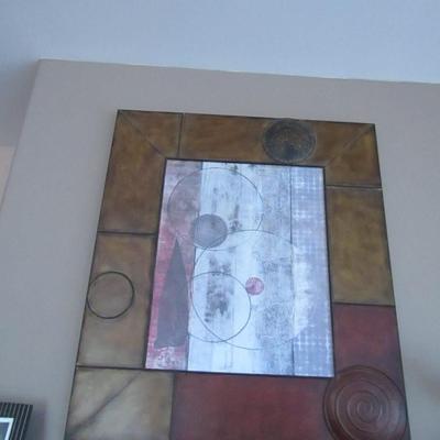 Large Metal Wall Art- Approx 39