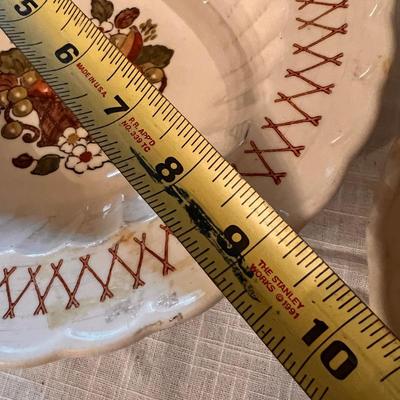 Vintage Vernon Ware By Metlox 11 Pc. Set