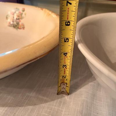 Antique Pitcher & 2 Vintage Wash Basins