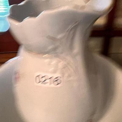 Antique Pitcher & 2 Vintage Wash Basins