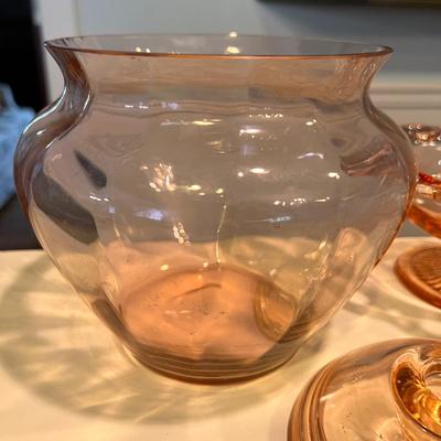 Large Vintage Pink Depression Glass Lot