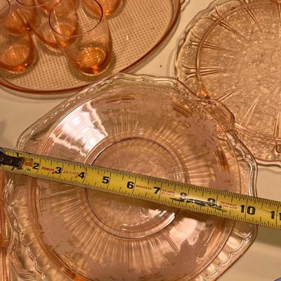 Large Vintage Pink Depression Glass Lot