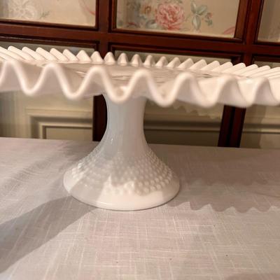 Vintage MCM Mixed Lot Milk Glass Hobnail