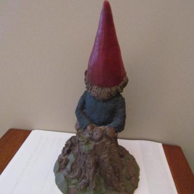 Tom Clark Gnome 'Simeon' with Certificate- Approx 10 1/2