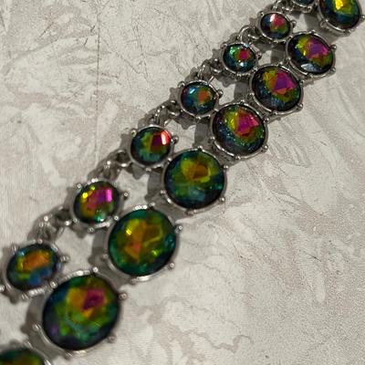 Watermelon Tourmaline grouping