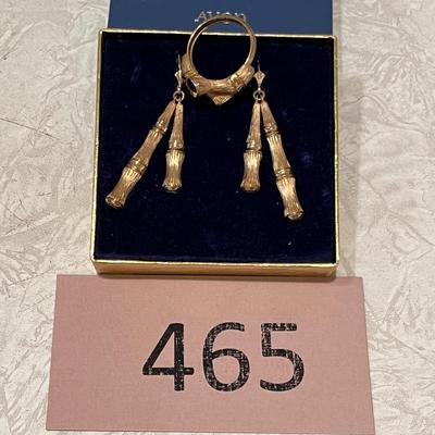 Vintage Avon Ring & earring set
