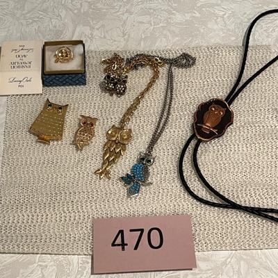Owls jewelry