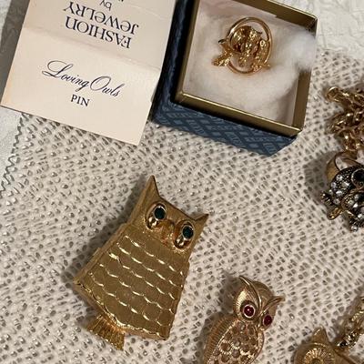 Owls jewelry