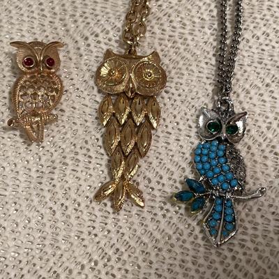 Owls jewelry
