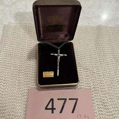 Vintage Hardinâ€™s Sterling silver cross