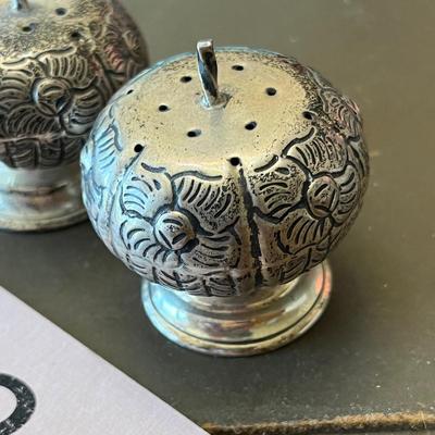 Taxco Sterling Silver Salt & Pepper shakers