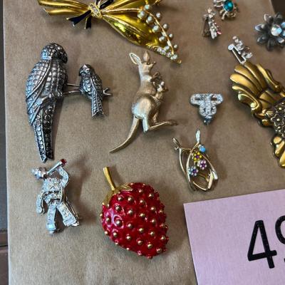 Vintage brooches