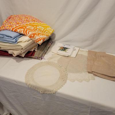 Tablecloths, Placemats,  Doilies and More (LR-DW)
