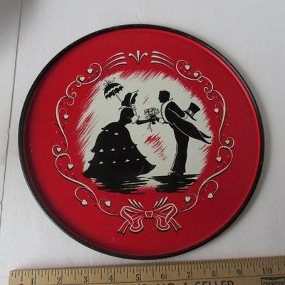 Lot 479:  Vintage Retro Metal Serving Tray