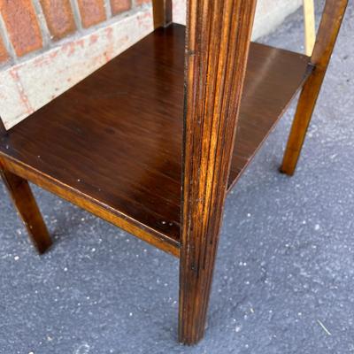 VINTAGE WOOD OCCASIONAL TABLE