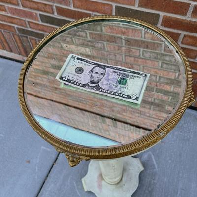 ANTIQUE GEM-IN-THE-ROUGH FERN STAND FROM DINWOODYâ€™S SLC