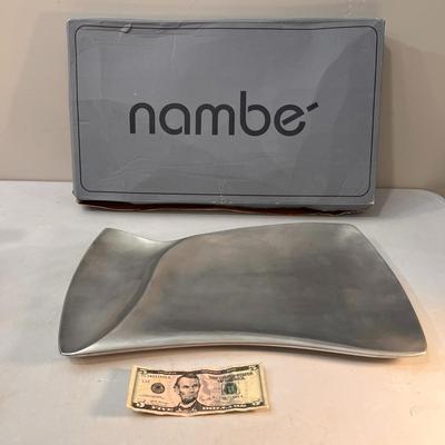 BEAUTIFUL LARGE NAMBE â€œTWISTâ€ MODEL SERVING PLATTER