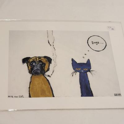Pete the Cat Prints by James Dean (LR-DW)