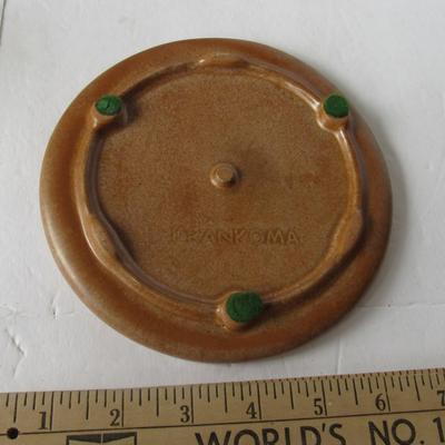 Lot 481: Vintage Frankoma Pottery Butterfly Trivet
